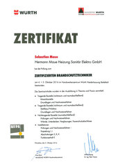 Zertifzierter Brandschutztechniker