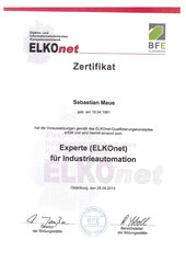 Experte (ELKOnet) für Industrieautomation
